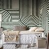 Rebel Walls pilttapeet Twine, Moss R18623