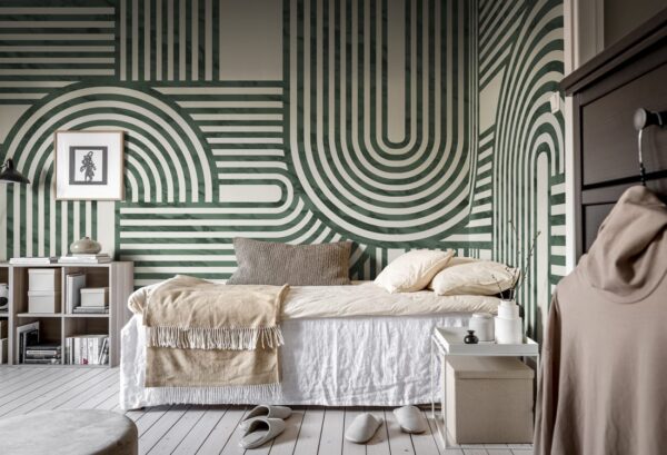 Rebel Walls pilttapeet Twine, Moss R18623