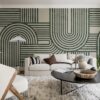 Rebel Walls pilttapeet Twine, Moss R18623