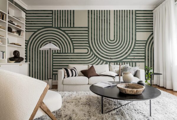 Rebel Walls pilttapeet Twine, Moss R18623