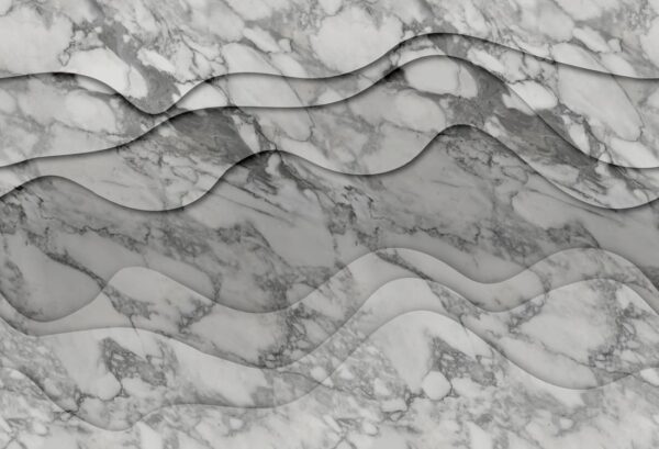 Rebel Walls pilttapeet 3D Wave, Marble R18626