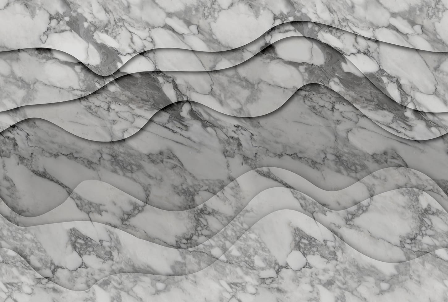 Rebel Walls pilttapeet 3D Wave, Marble R18626