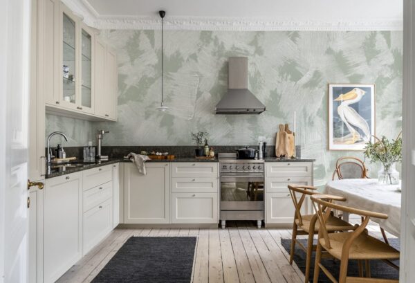 Rebel Walls pilttapeet Brush, Green R18632