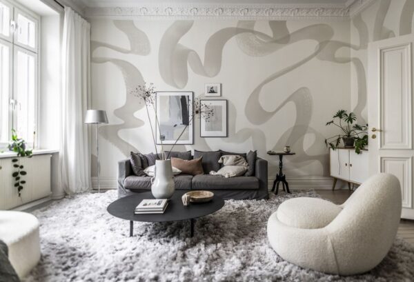 Rebel Walls pilttapeet Waves, Beige R18633