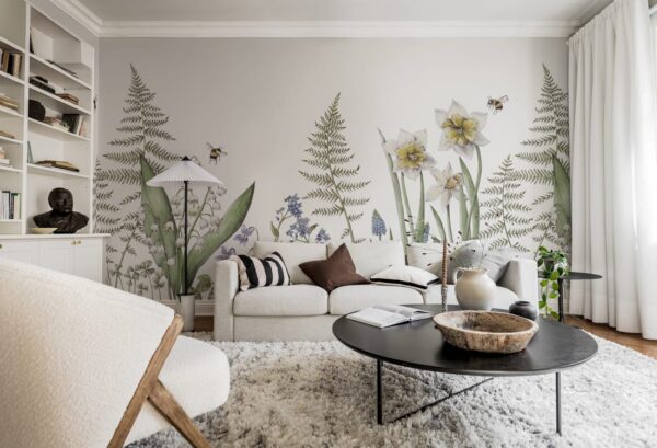 Rebel Walls pilttapeet Bumblebee, White R18640