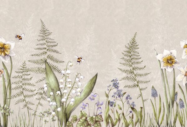 Rebel Walls pilttapeet Bumblebee, Sand R18642