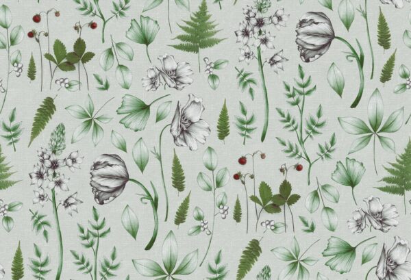 Rebel Walls pilttapeet Botanical Green R18644