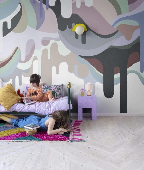 Rebel Walls pilttapeet Dripping Ice Cream Retro R18649