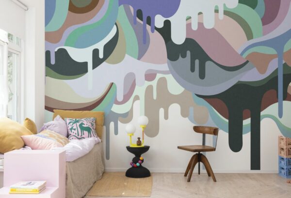 Rebel Walls pilttapeet Dripping Ice Cream Retro R18649