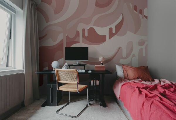 Rebel Walls pilttapeet Dripping Ice Cream Pink R18652