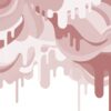 Rebel Walls pilttapeet Dripping Ice Cream Pink R18652