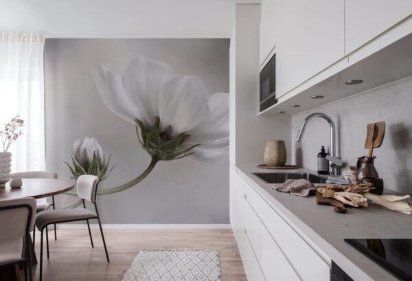 Rebel Walls pilttapeet White Flower R19025
