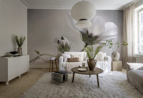 Rebel Walls pilttapeet White Flower R19025