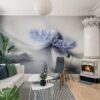 Rebel Walls pilttapeet Blue Pastil R19087
