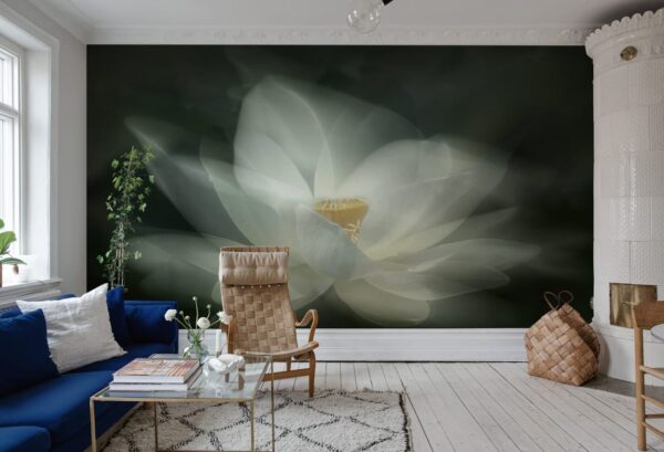 Rebel Walls pilttapeet White Waterlily R19175