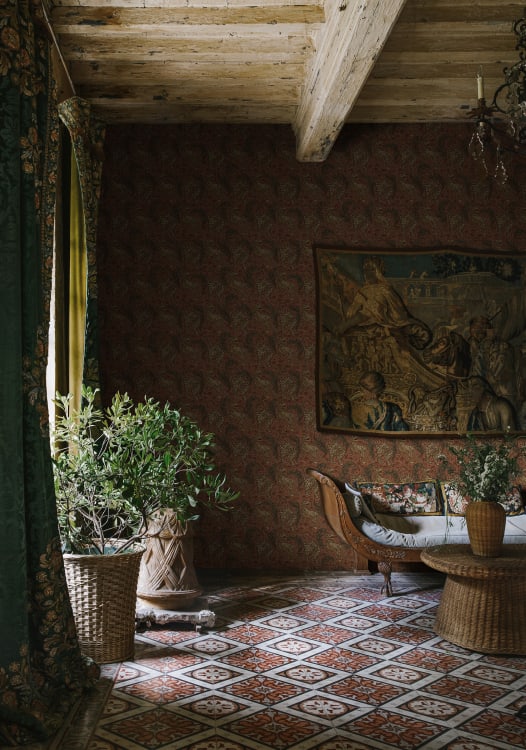 Rebel Walls tapeet Year Of The Tiger, Velvet R19213