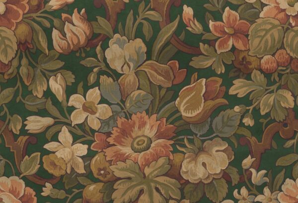 Rebel Walls pilttapeet Vintage Flora, Green R19238