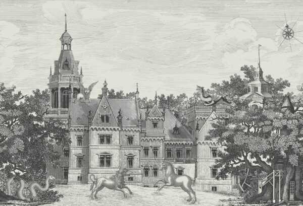 Rebel Walls pilttapeet Fairyland, Graphite R19256