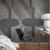 r19294_interior2 Rebel Walls pilttapeet Birdseye, Graphite R19294