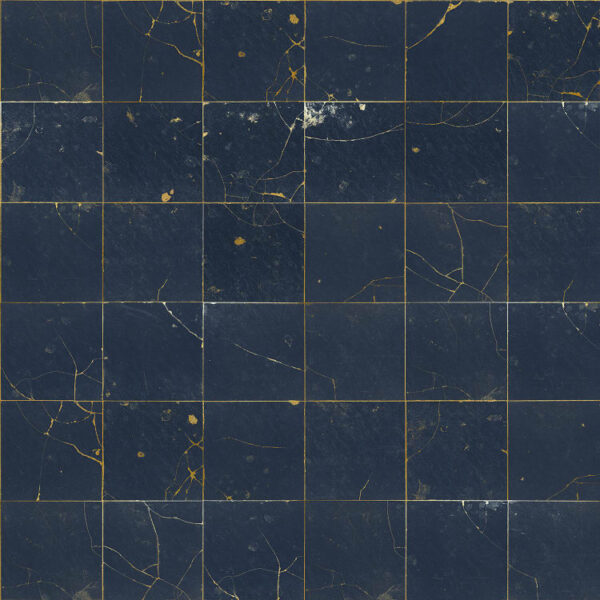Rebel Walls pilttapeet Kintsugi Dark Blue R19295