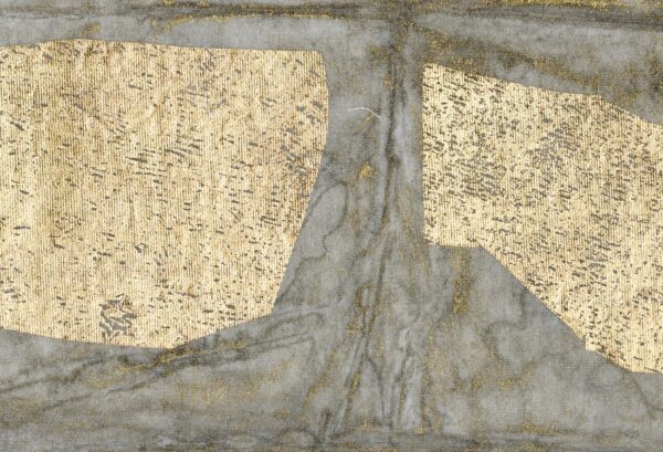 r19299_closeup1 Rebel Walls pilttapeet Gold Leaves Gold R19299