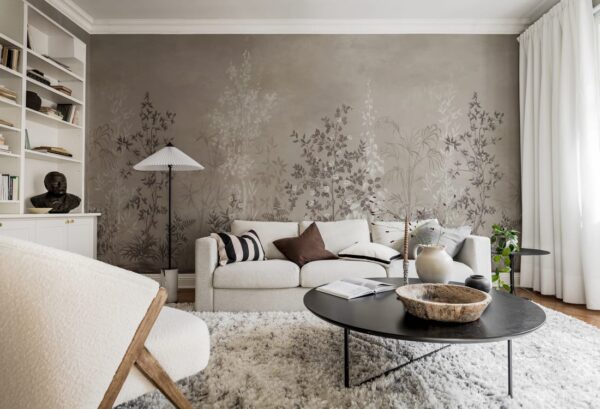 Rebel Walls pilttapeet Chinoiserie Haze, Sand R19303