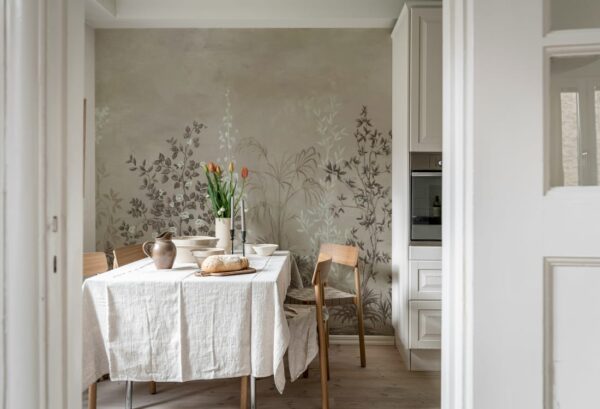 Rebel Walls pilttapeet Chinoiserie Haze, Sand R19303