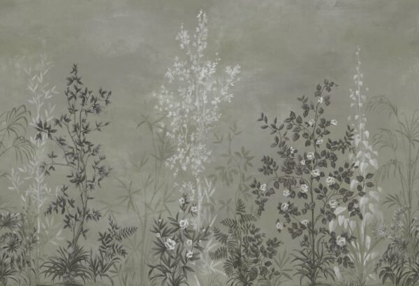 Rebel Walls pilttapeet Chinoiserie Haze, Green R19305