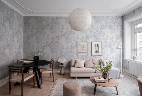 Rebel Walls pilttapeet Rose Tiles, Blue R19311