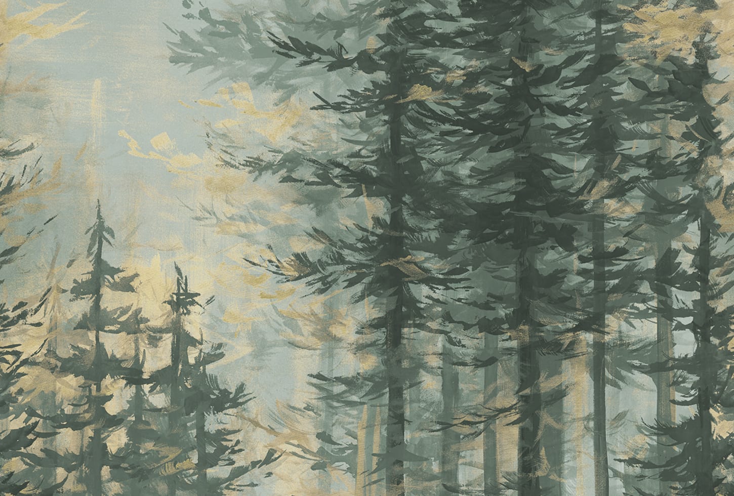 Rebel Walls pilttapeet Daybreak, Green R19313