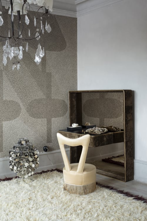 r19328_interior1 Rebel Walls pilttapeet Birdseye, Sand R19328