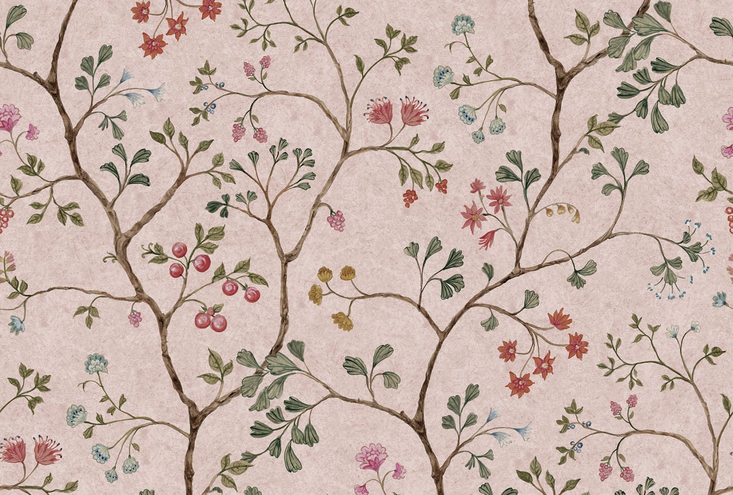Rebel Walls pilttapeet Song Tree, Pink Cherry R19329