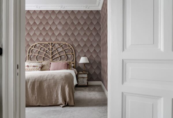 Rebel Walls pilttapeet Osaka Tiles, Pink R19332