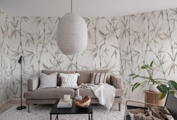 Rebel Walls pilttapeet Bamboo Garden Pearl R19339