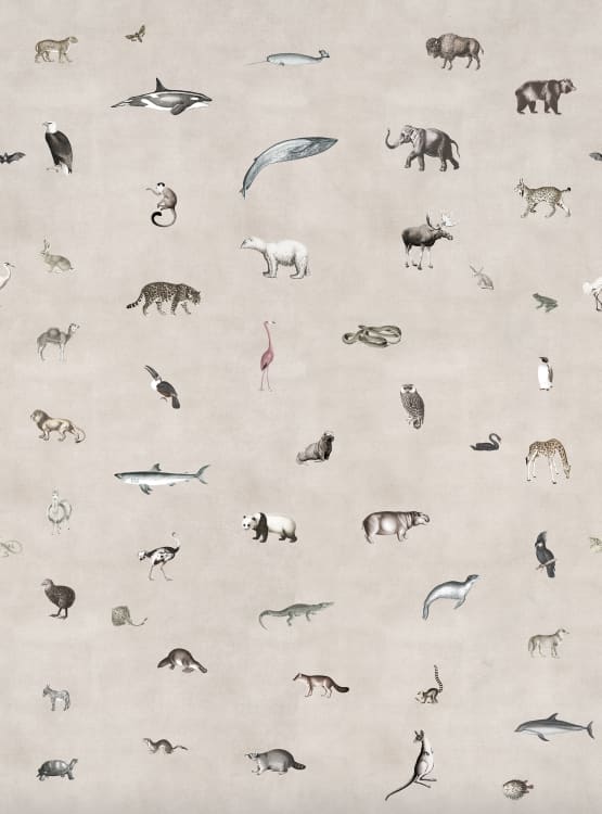 Rebel Walls pilttapeet Wildlife Sand R19352
