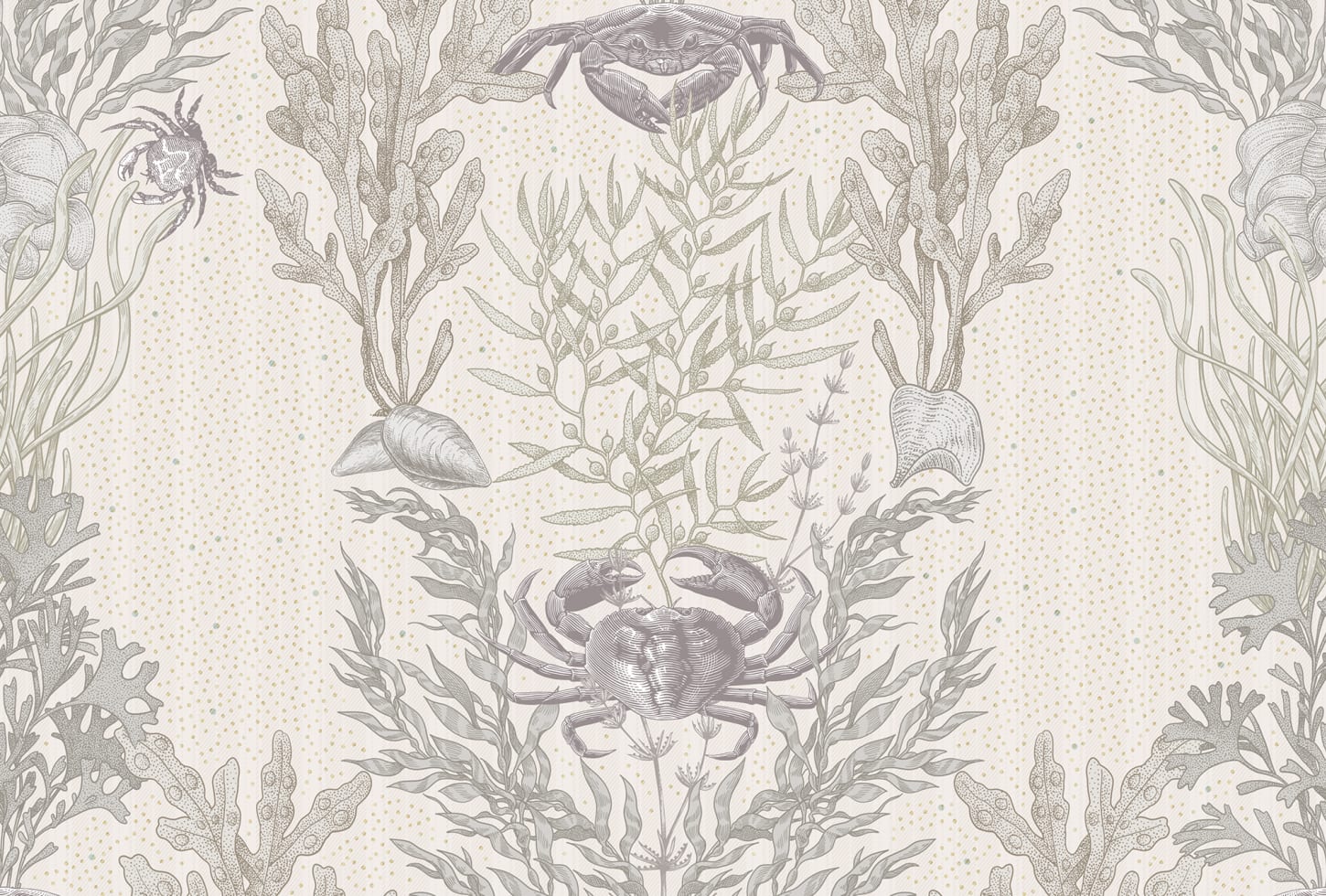 Rebel Walls pilttapeet Claws & Clams, Sand R19355