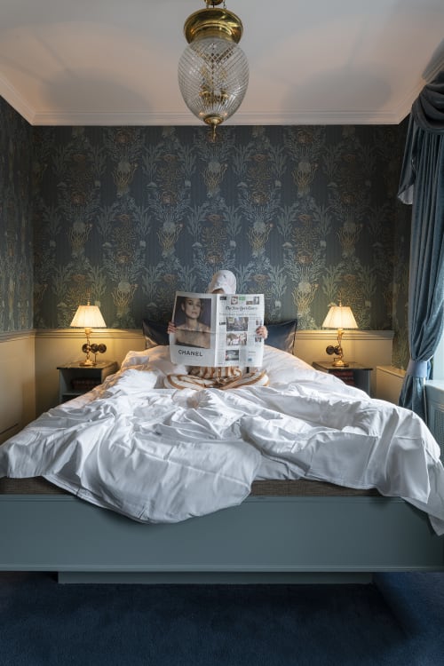 Rebel Walls pilttapeet Claws & Clams, Ocean Blue R19356