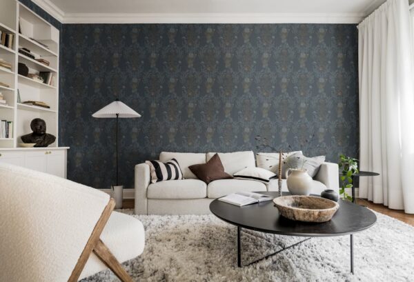 Rebel Walls pilttapeet Claws & Clams, Ocean Blue R19356