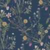 Rebel Walls pilttapeet Storm Flowers, Ocean Blue R19358