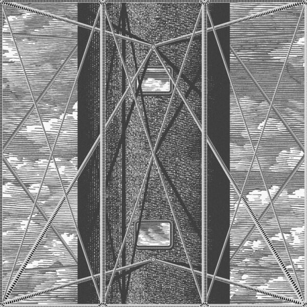 Rebel Walls pilttapeet Skyrise, Graphite R19360