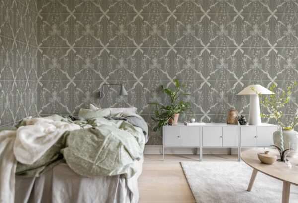 r19366_interior2 Rebel Walls pilttapeet Seaweed & Stars, Green R19366