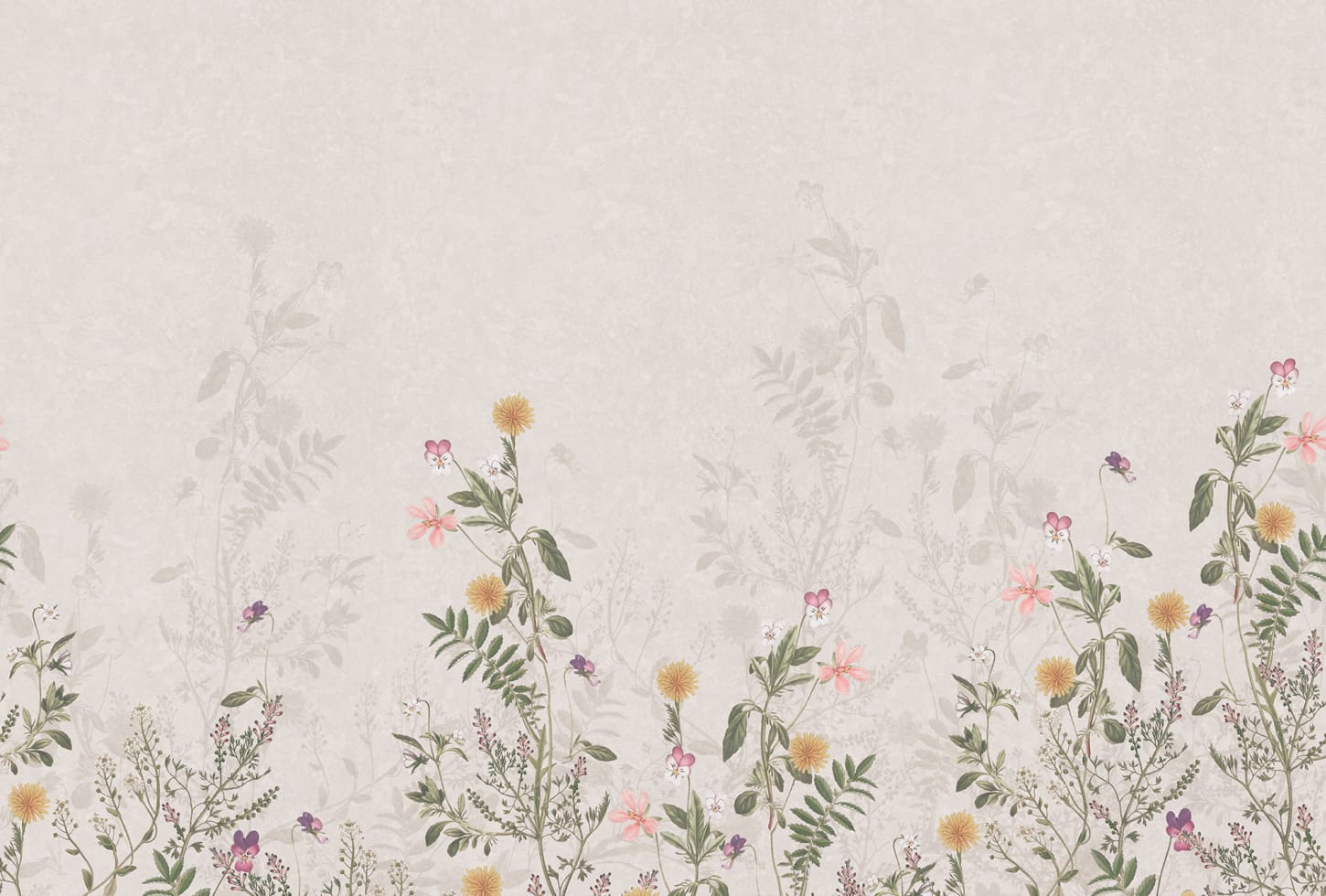 Rebel Walls pilttapeet Stormy Meadow, Sand R19368