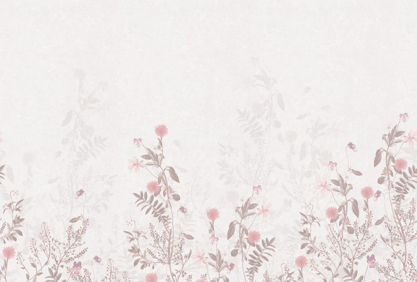 Rebel Walls pilttapeet Stormy Meadow, Dusty Pink R19369