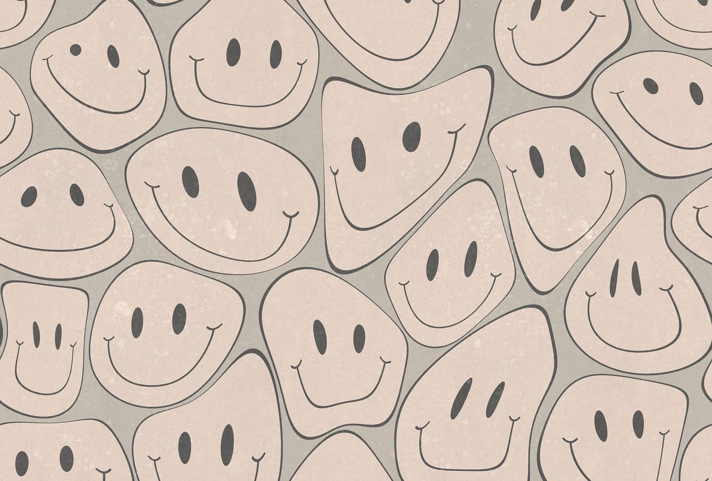 Rebel Walls pilttapeet Happy Rebel, Soft Pink R19376