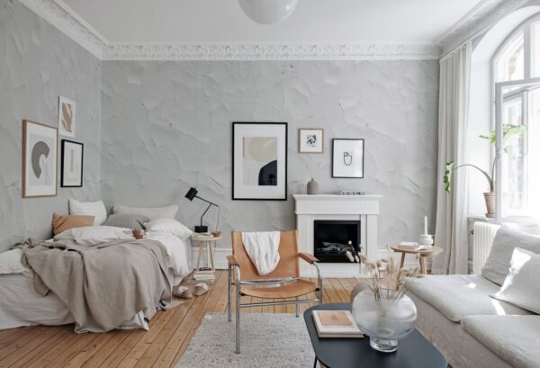 Rebel Walls pilttapeet Cracked Art White R19385