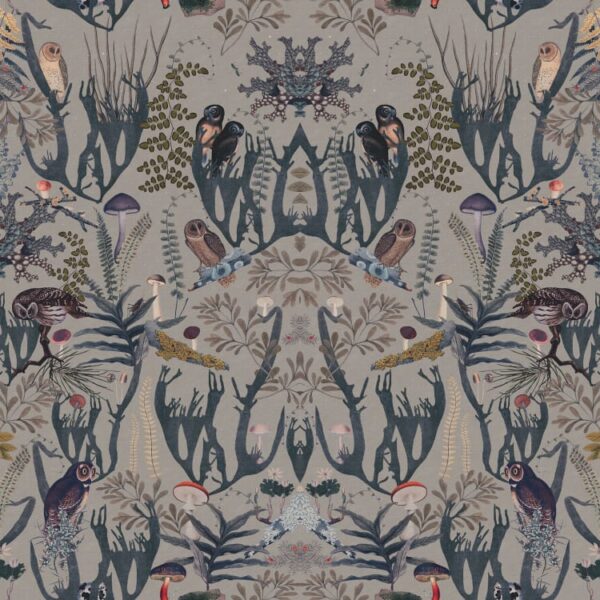 Rebel Walls pilttapeet The Swedish Forest Mini, Blue R19394