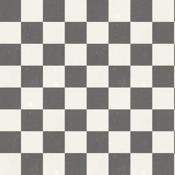 Rebel Walls pilttapeet Chess, Black & White R19415