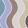 Rebel Walls pilttapeet Seventies Waves, Rainbow R19420