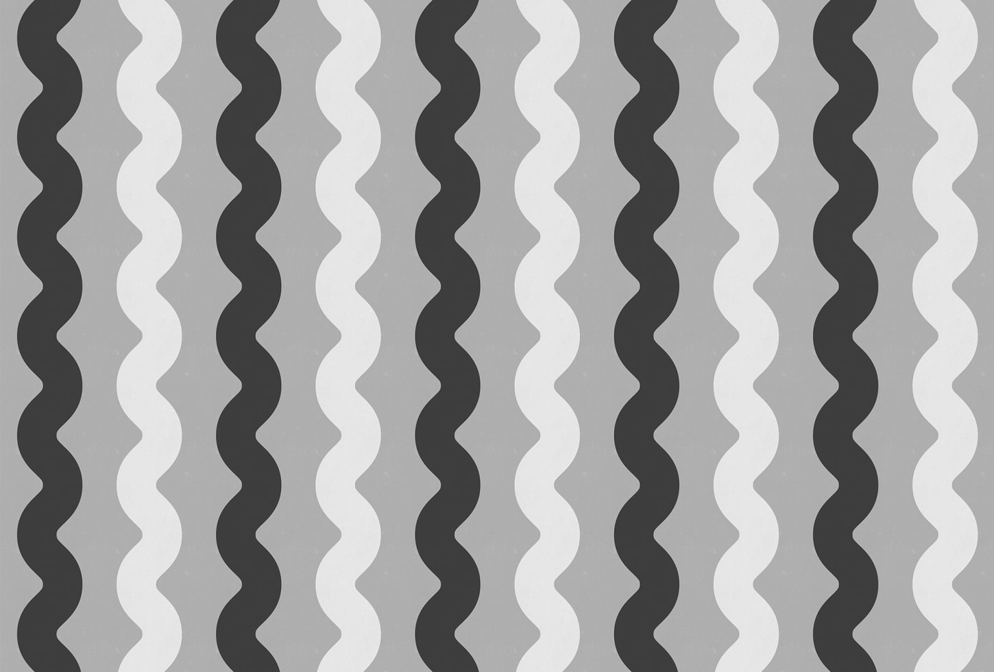 Rebel Walls pilttapeet Wobbly Black & White R19423