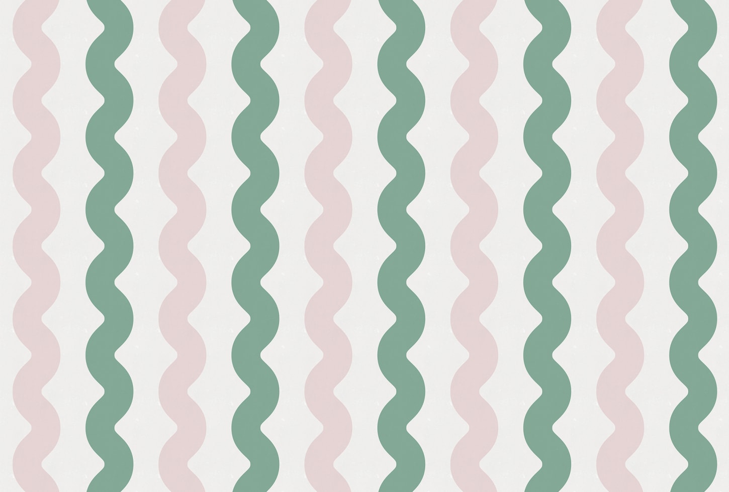 Rebel Walls pilttapeet Wobbly Green & Pink R19424
